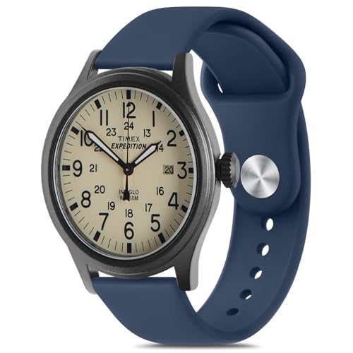 Meliya Correas compatibles con Timex Expedition Scout/Acadia de 40 mm, Expedition Camper/Weekender 38 mm, 20 mm, correa deportiva de repuesto para Expedition Scout 43/Digital CAT 39mm/Field 43mm