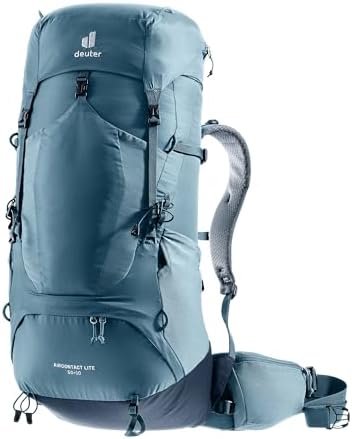 Deuter Unisex Aircontact Lite 50 + 10 L, Lightweight Backpacking ...