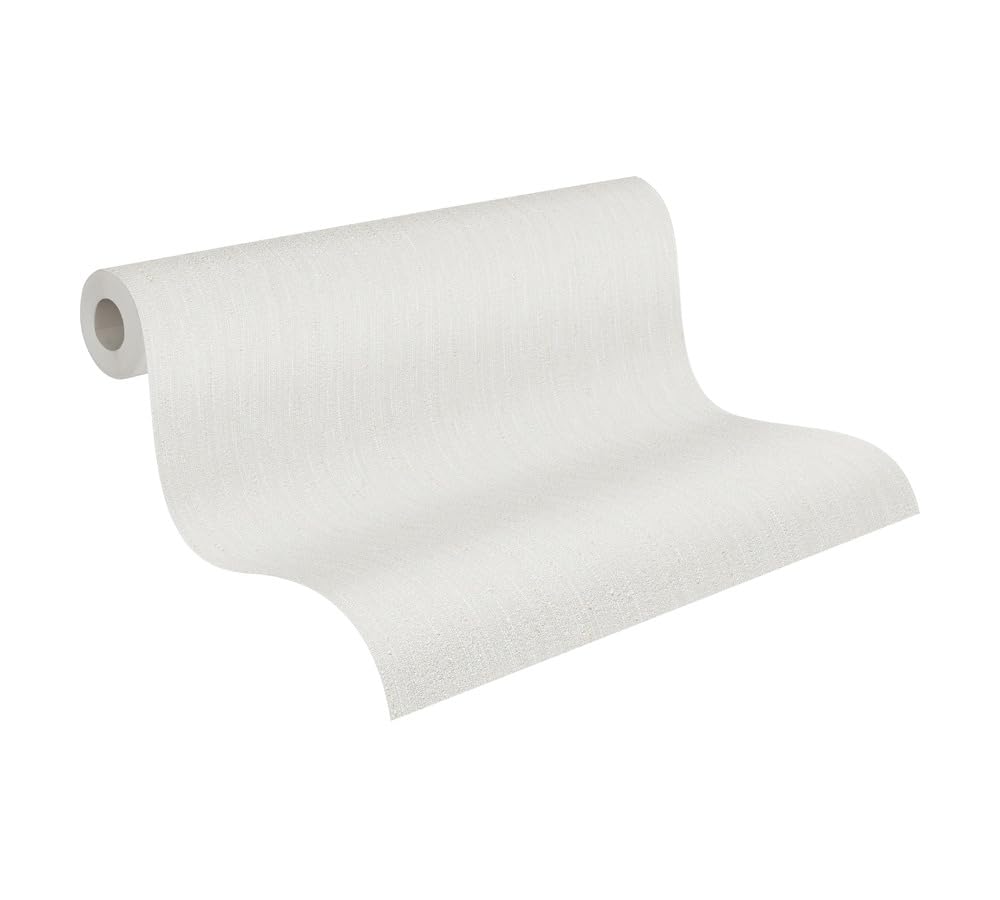 Papier peint pour masquer défauts muraux intissé gris
