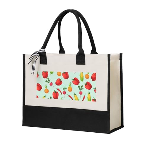ZTPOWQA Hermosa bolsa de lona con estampado de mariposas para mujer, gran capacidad, para playa, viajes, oficina, bolsas de compras