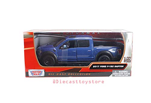 Motor Max 1:27 W/B - 2017 Ford F-150 Raptor (Blue)