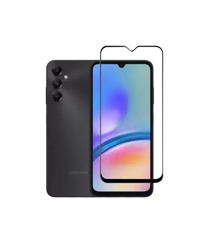Amazon Brand - Solimo Tempered Glass Screen Protector Compatible with Samsung Galaxy M06 5G Transparent Protective Film [Clear HD]