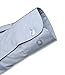 Men's Powder Blue Dress Shirt w/Convertible Cuffs sz 17 1/2 34/35
