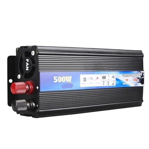 2000W-500W Car Inverter 12V 220V Power Inverter DC to AC 12V to 220V Car Voltage Converter with USB Charger for Phone Tablet(1000W)