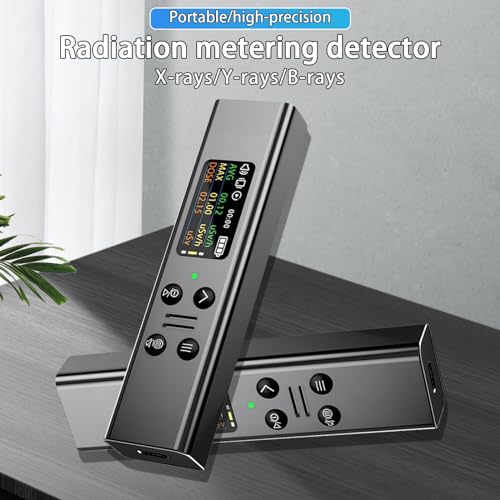 Image of 2024 New Geiger Counter Nuclear Radiation Detector - Radiation Dosimeter with TFT Display and Smart Alert Rechargeable Beta Gamma X-ray Radiation Monitor