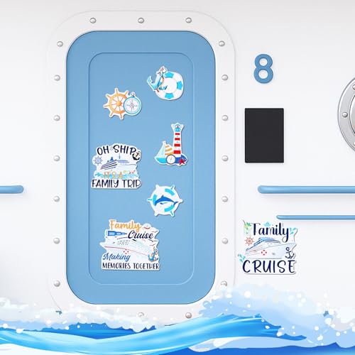 Imanes decorativos para puertas Cruise, pack de 7 unidades miniatura 3