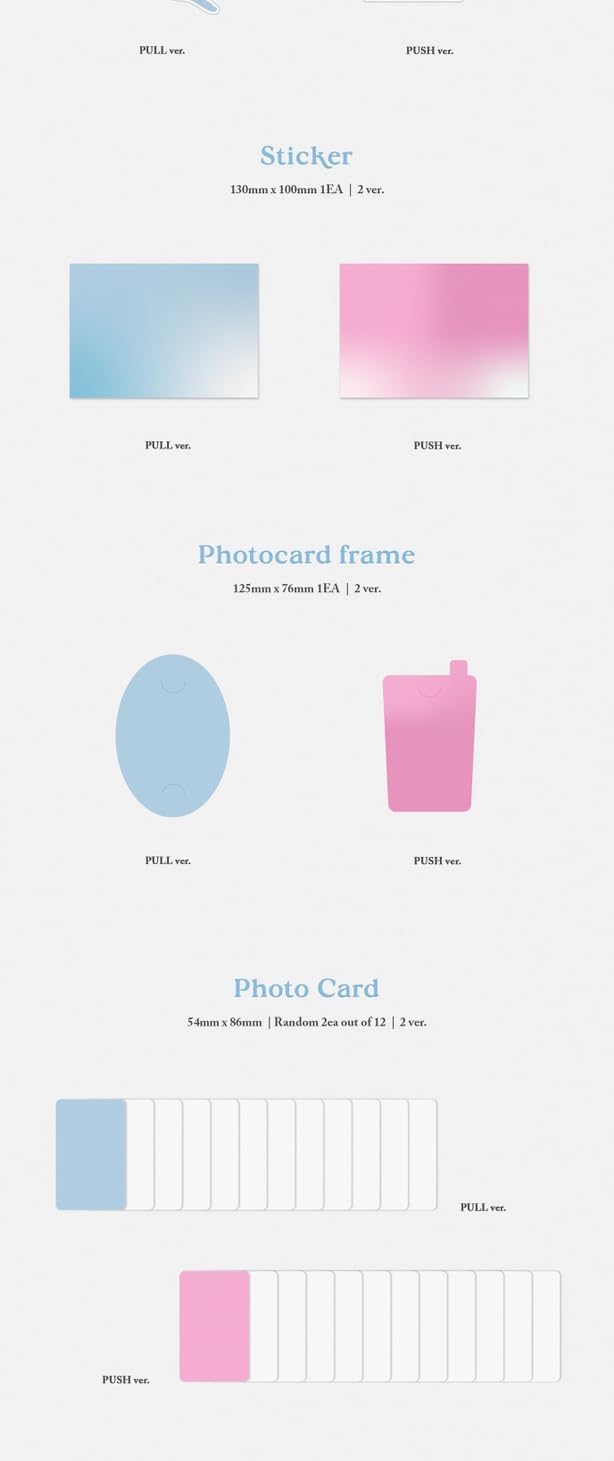 JO YURI LOVE ALL 2nd Mini Album CD+Photobook+Folded poster on pack+Postcard+ID card+Ornament+Sticker+Frame+Photocard+Tracking Sealed (PULL Version)