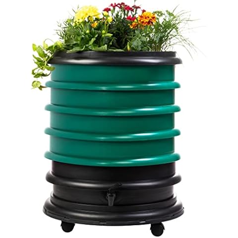 WORMbox 64L Worm Farm Composter with Planter Cover