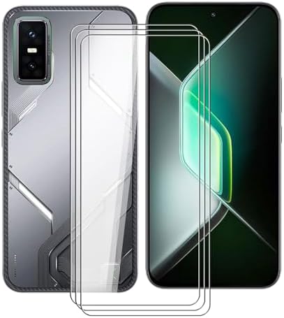 for Infinix GT 30 Pro Tempered Glass Screen Protector, [3 Pack] 9H Hardness Protective Film for Infinix GT 30 Pro (6.78"), High Clear, Anti Scratch, Bubble Free Tempered Glass Film