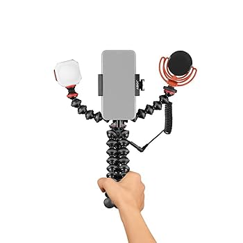 スマホアクセサリー Joby GorillaPod Mobile Vlogging Kit Amazon.com: JOBY GorillaPod Mobile Vlogging Kit (Smartphone