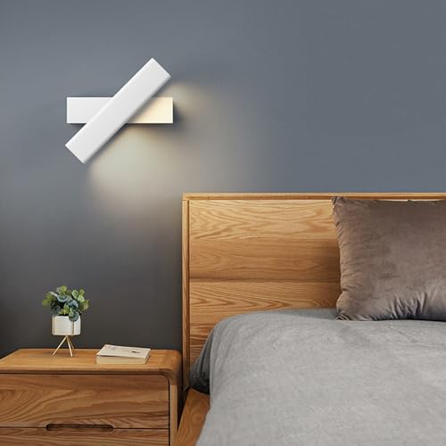 Aplique de pared LED de 7W moderno con rotación de 350 grados 7