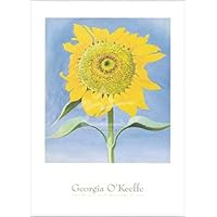 Amazon.co.jp: ポスター ジョージア オキーフ Sunflower New