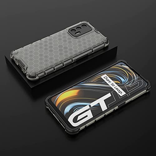 Image of Glasgow Back Case Cover Compatible with Realme X7 Max / X7 Max 5G (Stylish Design) -Black