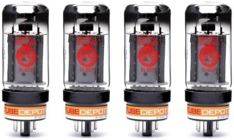 Quad of Electro-Harmonix 6L6 EH Power Vacuum Tube