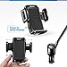 SOAIY 3-in-1 Cigarette Lighter Car Mount + Voltage Detector (Not for Center Console & Window), Dual USB 3.1A Charger with Adjust Gooseneck & 360° Rotating Car Mount Cradle for 1.7-3.7inch Width Phones
