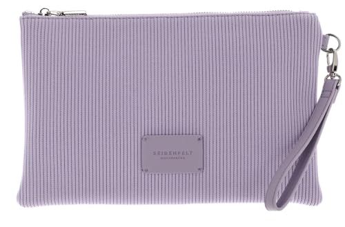 Pochette Kivik Pouch SEIDENFELT MANUFAKTUR lilas aux finitions soignées et design épuré