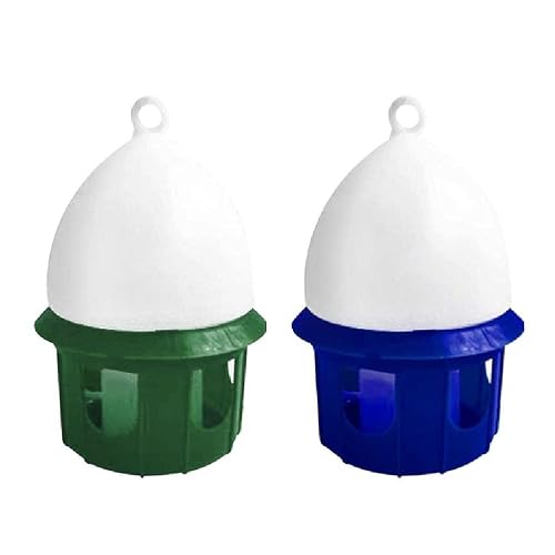 Bebedero automático para pájaros portátil para palomas dispensador de agua con plástico duradero…