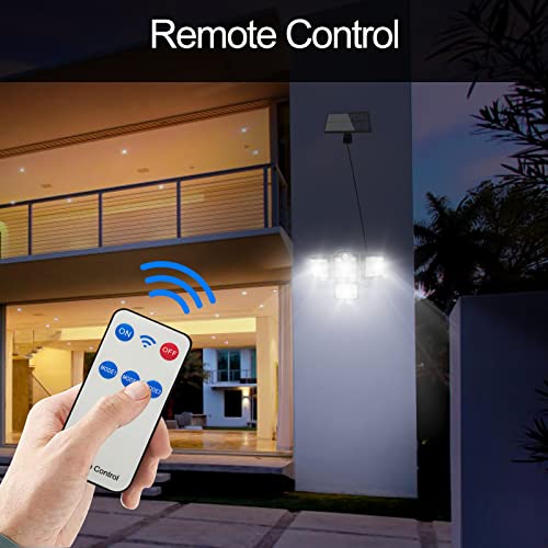 image for CTDZLED Solar Lights Outdoor, Motion Sensor Security Lights, Separate 