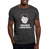 CafePress Porkchop Sandwiches Joe PSA Dark T Shirt Men's Traditional Fit White Casual Tshirt