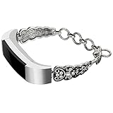 somoder For Fitbit Alta HR and Fitbit Alta Bands, Vintage Chain Jewelry Bracelet with Rhinestone Bling for Fitbit Alta HR and Fitbit Alta, Ajustable 5.5
