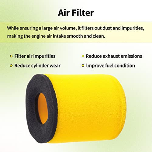 Xulong 13780-03G00 Air Filter For Suzuki Eiger 400 2X4 4X4/ Kingquad 400 / Vinson 500 / Quadsport Z400 Ltz400Z Ltf500Fc Ltf400F Lta400Fl Lta400 Ltf400Fl 13791-03G00 13780-07G00 #TOP4