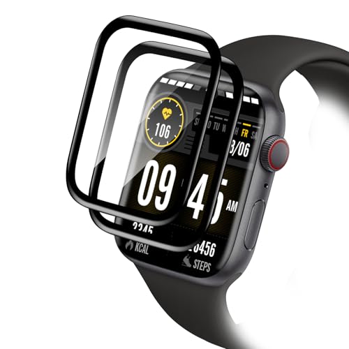 Carantee Schutzfolie für Panzerglas für Apple Watch Series 4/5/6/SE 40mm Displayfolie, 2 Stück TPU Blasenfrei Selbstheil...