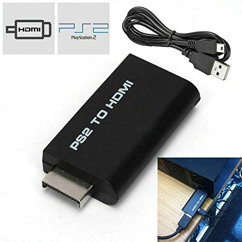 DragonPad para Sony 2 PS2 para cabo adaptador conversor HDMI HD preto