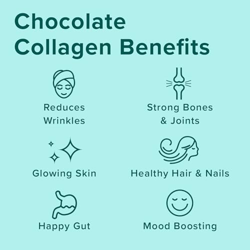 Further Food Chocolate Collagen Peptides Powder, Grass-Fed Pasture-Raised Hydrolyzed Type 1 & 3 Protein, Gut Health + Joint, Hair, Skin, Nails, Paleo Keto Sugar-Free 11.36 oz - Image 6