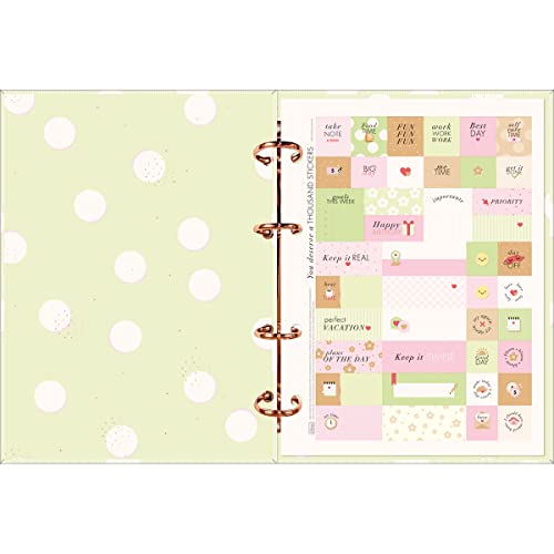 Caderno Argolado Cartonado Colegial, Tilibra, Soho, 310301, 17.7x24cm, Rosa Claro, 80 Folhas