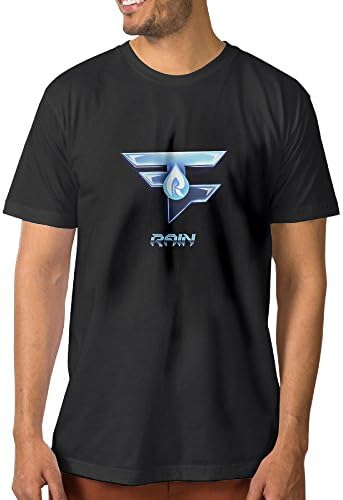 Zoena Men's Tees Faze Rain Logo Black 3X