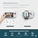 Shower Phone Holder with Wireless Bluetooth Speaker, 2025 New Shower Phone Holder Waterproof Secure 360 Rotation Holders Mount,Enhanced Sound, Wall Mounted PhoneHolder for Bathroom Mirror (White)