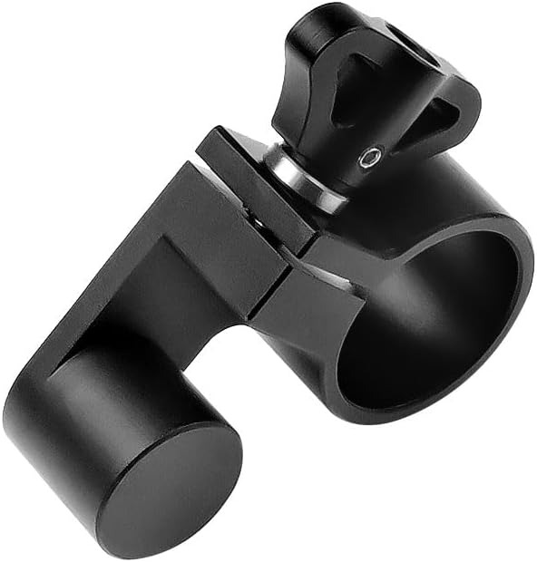 Alvins Rod Clamp Mounting Bracket for DJI Focus Pro Motor, 15mm to 19mm Motor Mount Adapter for DJI Ronin RS3 Follow Focus Motor, Black