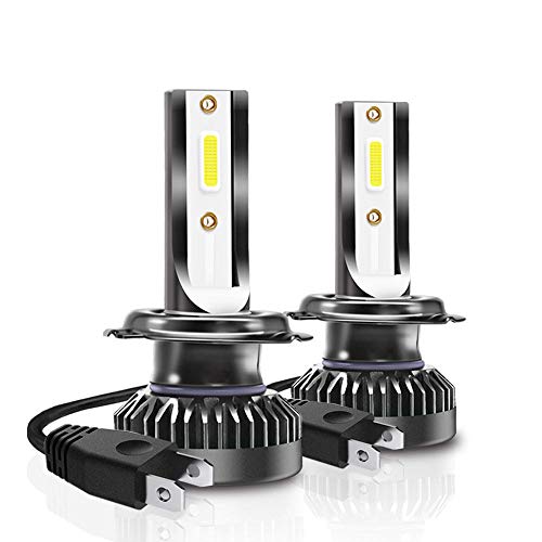 Preisvergleich Produktbild QICHDD H7 Scheinwerferlampe,9V-32V 80W / Set 8000LM / 6000K Autolampen 2Stk