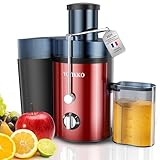 Centrifugeuse Extracteur de Jus, 3 vitesses, extracteur Frutta e Verdura 800W avec bouche de 75 mm...