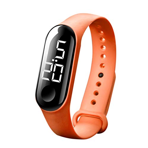 Relojes de cuarzo para hombre, electrónicos y de moda, deportivos, luminosos, con sensor, para hombre y mujer, D, talla única