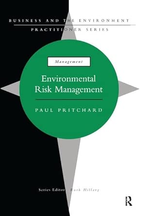 Environmental Risk Management book cover