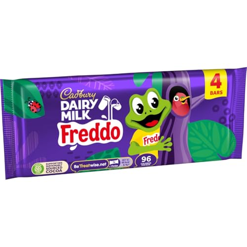 Cadbury Dairy Milk Freddo Frog Chocolate Bar, Bitesize Treats, 4 x 18 g (Pack of 1) - Image 2