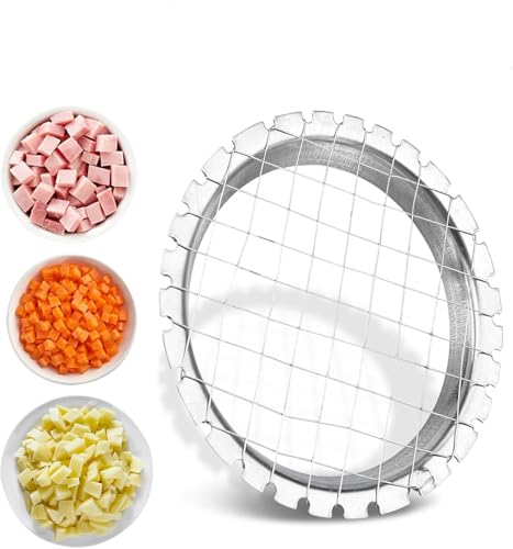 1 picadora de huevos, acero inoxidable, cortador de huevos, cortador de frutas, cortador de ensalada, cortador de tomates, patatas, champiñones, cortador de huevos