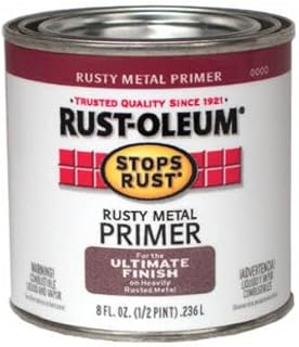 1/2 pt Rust-Oleum Brands 7769730 Rusty Stops Rust Rusty Metal Primer