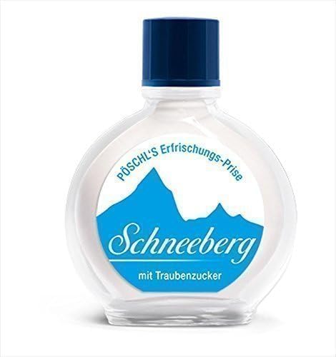 Schneeberg Herbal Snuff - Tobacco & Nicotine Free - Menthol & Peppermint - Solid - Unique Packaging