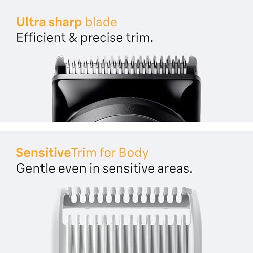Image of Braun Series 5 All-in-One Beard & Body Grooming Kit for Men, Cordless Trimmer, Hair Clippers & Shaver for Face, Hair & Body with Smooth Shave Head, AIO 5510