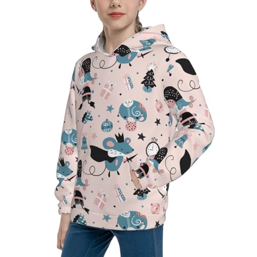 Nutcracker and Mouse King Kid Hoodies Boys Sweatshirts Girls Pullover with Pocket2