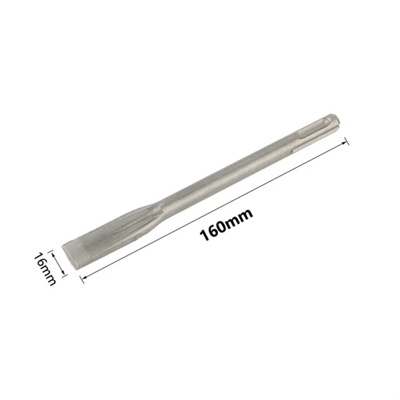 Scalpello Muratore Set di scalpelli a Gambo, Punta a Martello, scalpello Piatto, Punta da Trapano for Piastrelle, Cemento, calcestruzzo, Mattoni, Pietra, muratura, utensile for scanalature