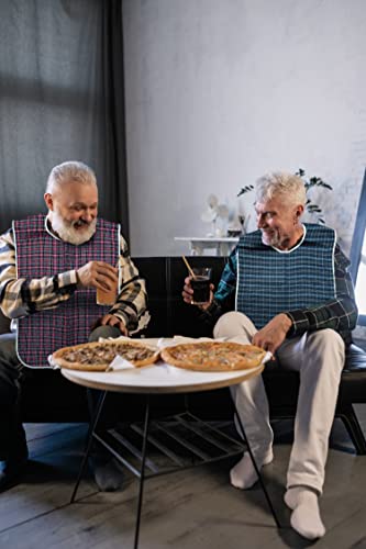 Adult Bibs For Elderly Adult Bibs For Women Washable Adult Bibs For Men Washable Adult Bib For Adults For Eating Clothing Protectors Adult Bibs For Adults Senior Citizens Washable Baberos Para Adultos #TOP7