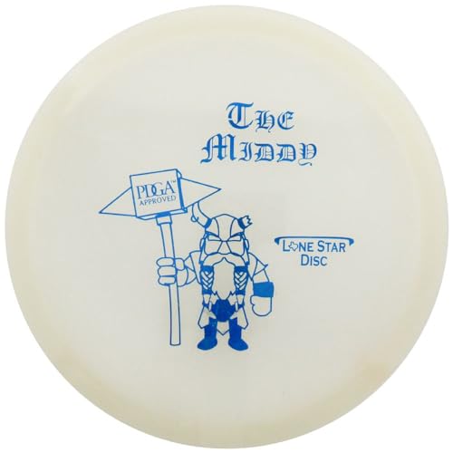 Discraft Lone Star Artist Series Glow Bravo The Middy Midrange Golf Disc