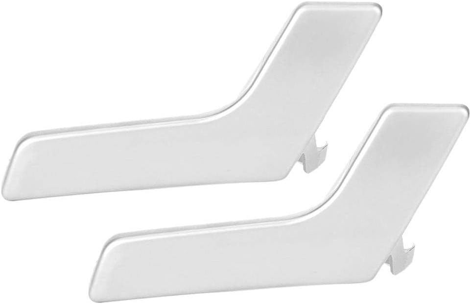 Aramox Pair Car Door Handle Kit,Left/Right Interior Door Handle Repair Silver Fit for -Benz C-Class 09-16/GLK 08-15