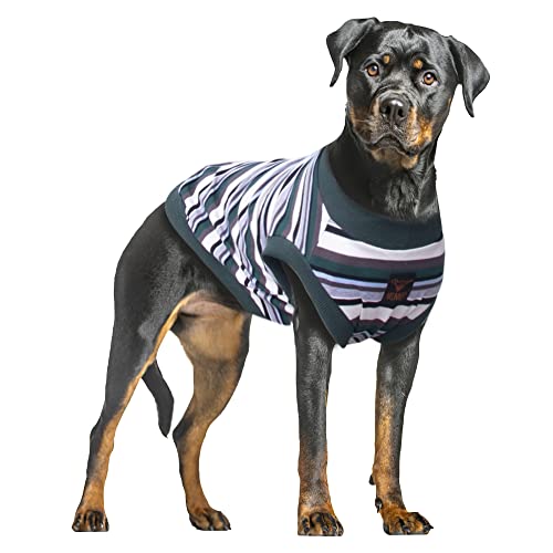 Extra Large Dog T shirts Clothes Sleeveless Tank Top Vest for Labrador Rottweiler Great Dane, Green, 8X-Large Extra Large Dog T shirts Clothes Sleeveless Tank Top Vest for Labrador Rottweiler Great Dane, Green, 8X-Large