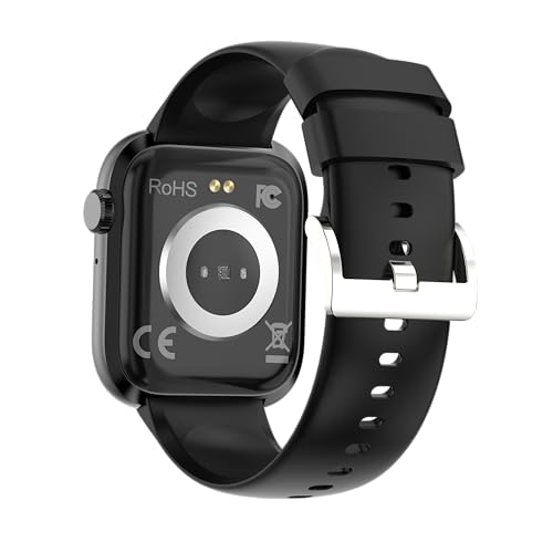 RLQA Smartwatch,Fitness Tracker for Men Old Black to Weiß