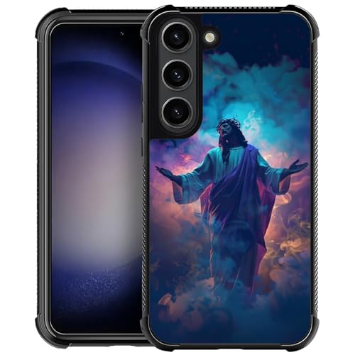 Coque Samsung S23 Plus motif Jésus pour style fille quotidien