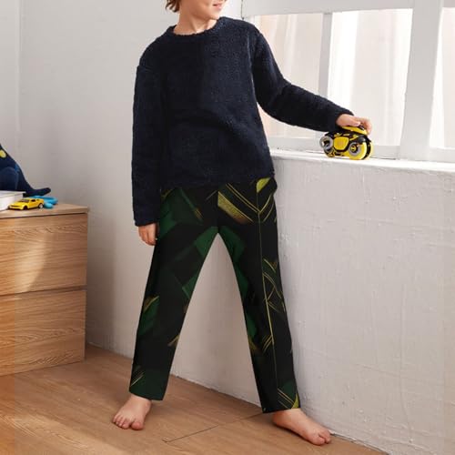 Pantalon de pyjama doux extensible vêtement de nuit hiver printemps